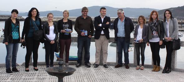 Voluntarios austriacos en Muxia pola Barca Voluntarios austriacos en Muxia pola Barca