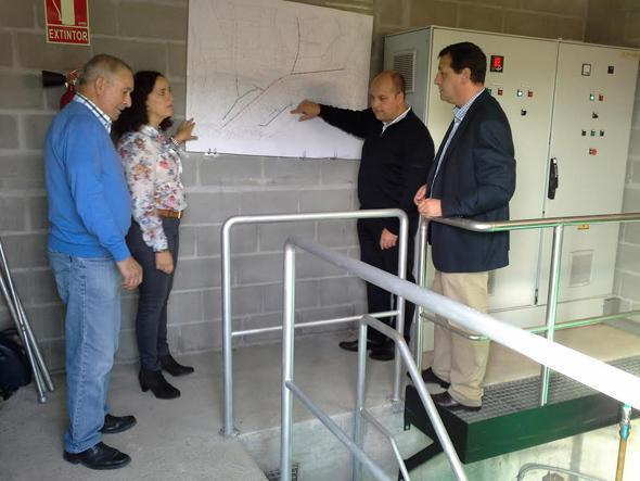 Obras na rede de saneamento de Sardineiro Obras na rede de saneamento de Sardineiro