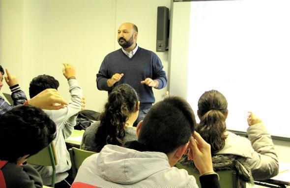 Sesion cooperativista no IES Pedra da Aguia