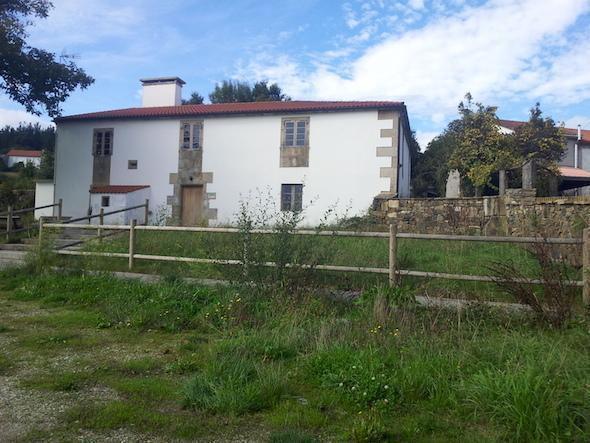 A rectoral de Silvan ou casa do cura de Erbecedo A rectoral de Silvan