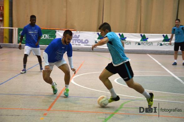 Choque da Liga Futsal Carballo-Foto-David Castro Choque da Liga Futsal Carballo-Foto-David Castro