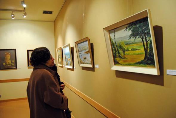 Exposicion de Antonina en Carballo Exposicion de Antonina en Carballo