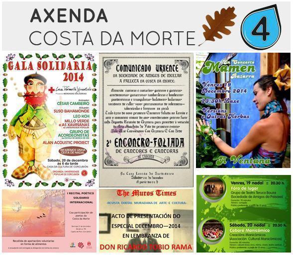 Axenda Costa da More 19-12-14 Agenda Cultural de la Costa da Morte