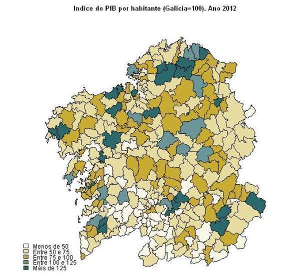 Indice do PIB en Galicia-Fonte-IGE Indice do PIB en Galicia-Fonte-IGE