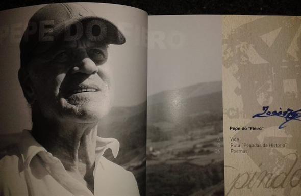 Imaxe do libro de Pepe do Fieiro realizado polo Concello de Dumbria Imaxe do libro de Pepe do Fieiro realizado polo Concello de Dumbria