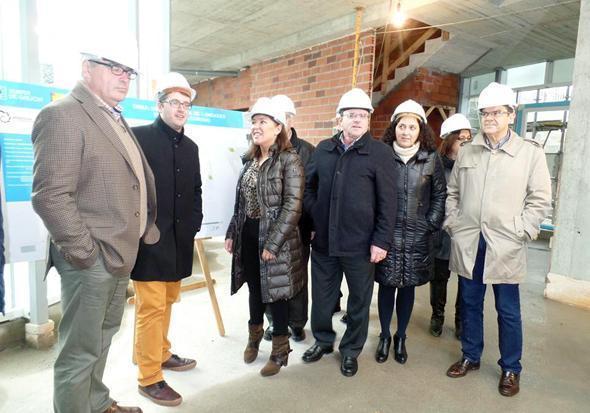 Estampa politica nas obras da Escola Infantil de Malpica Estampa politica nas obras da Escola Infantil de Malpica