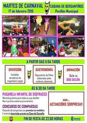 Martes de Carnaval do Entroido de Cabana Martes de Carnaval do Entroido de Cabana