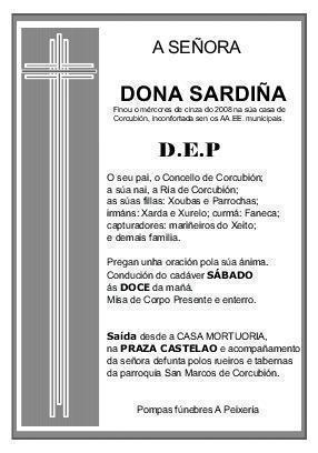 Enterro da Sardina en Corcubion Enterro da Sardina en Corcubion