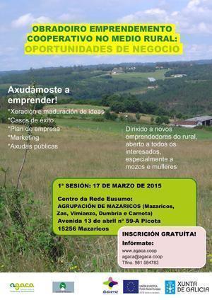 AGACA-Obradoiro sobre emprendemento cooperativo no medio rural AGACA-Obradoiro sobre emprendemento cooperativo no medio rural