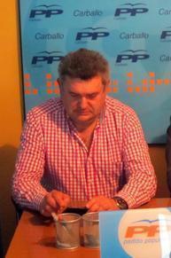 Manuel Fandino e o novo voceiro do PP de Muxia Manuel Fandino e o novo voceiro do PP de Muxia