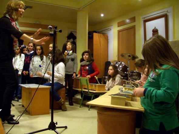 Os festivais da Escola de Musica de Carnota son tremendamente emotivos Os festivais da Escola de Musica de Carnota son tremendamente emotivos