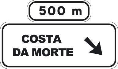 sinal Costa da Morte