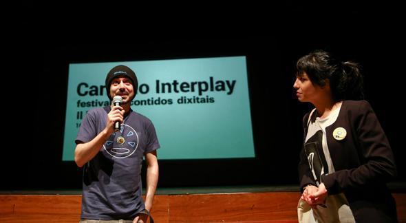 Sonia Mendez directora do Carballo Interplay e Javier Baldo director de Rezagado y Feldespato