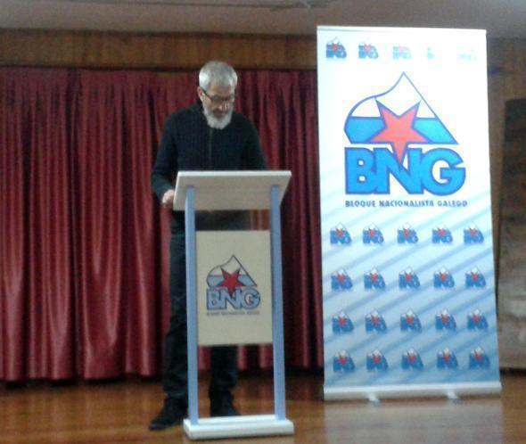 Carlos Penedo no BNG de Ponteceso Carlos Penedo no BNG de Ponteceso