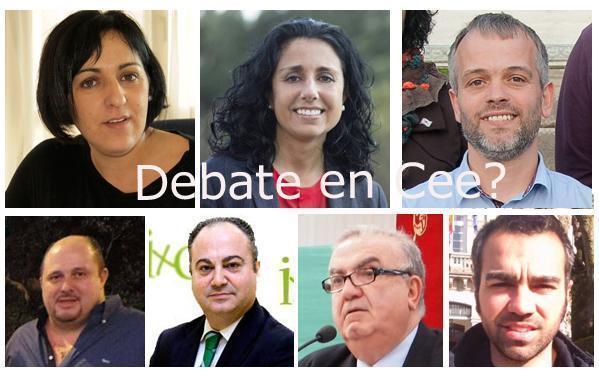 A vecinanza pide un Debate en Cee entre os 7 candidatos A vecinanza pide un Debate en Cee entre os 7 candidatos