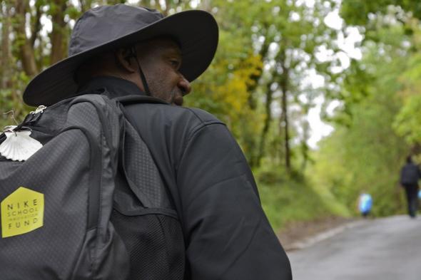 Terry Porter facendo o Camino Terry Porter facendo o Camino