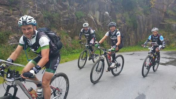 O equipo de Brigantia cas bicis no Raid Gallaecia O equipo de Brigantia cas bicis no Raid Gallaecia