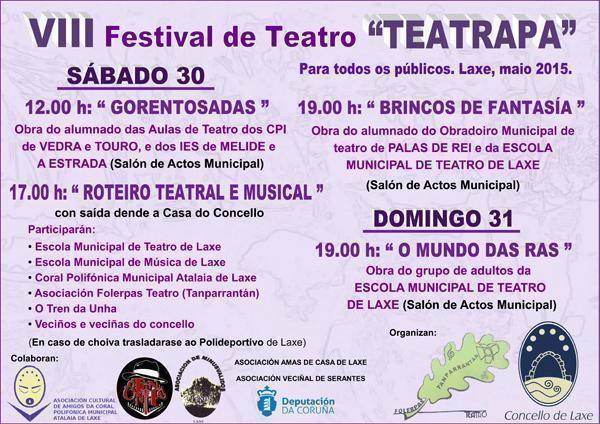 Festival Teatrapa Laxe 2015 Festival Teatrapa Laxe 2015
