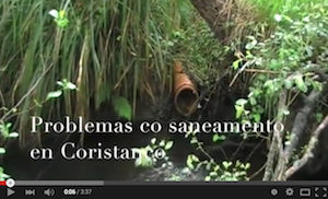 Problemas saneamento coristanco Denuncian posibles fraccionamentos ilegais de obras pantasma de saneamento en Coristanco