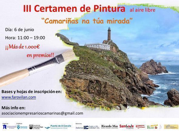 Certame de Pintura ao aire libre Cabo Vilan 2015 Concurso de Pintura al aire libre Cabo Vilan 2015