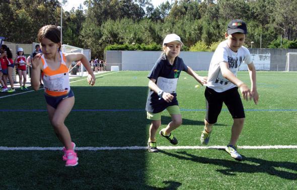 Os peques no Mini Trail Agra Solidario Os peques no Mini Trail Agra Solidario