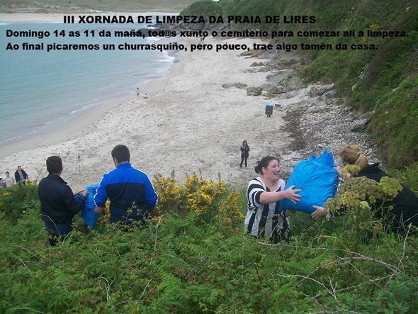 Limpeza Praia de Lires 2015 Limpeza Praia de Lires 2015