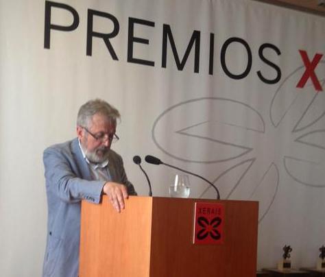 Miguel Vazquez Freire nos Premios Xerais Miguel Vazquez Freire nos Premios Xerais