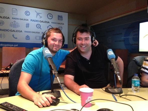 Alejo e Manuel Varela no Galicia en Goles da Radio Glega Alejo e Manuel Varela no Galicia en Goles da Radio Glega