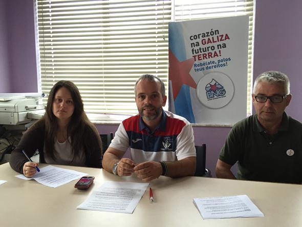 O BNG de Cee presenta unha bateria de propostas O BNG de Cee presenta unha bateria de propostas