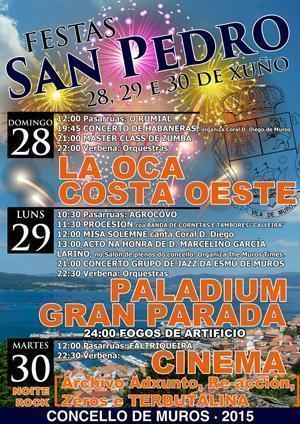 Festas San Pedro de Muros 2015 Festas San Pedro de Muros 2015