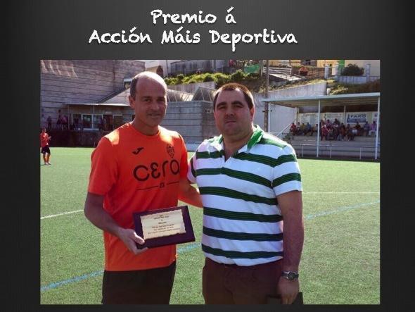 Premio a Piti pola Accion Deportiva