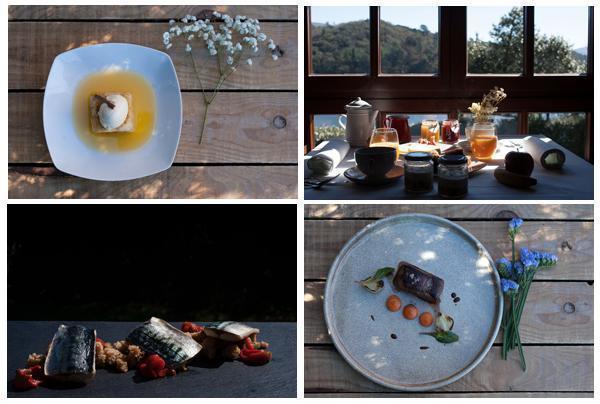 Coidada gastronomia no Restaurante Landua do Ezaro Coidada gastronomia no Restaurante Landua do Ezaro