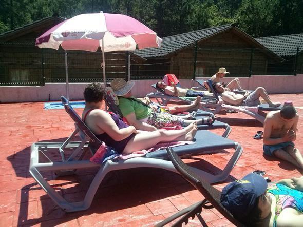 Usuarios de Aspadex no Camping de Muxia Usuarios de Aspadex no Camping de Muxia