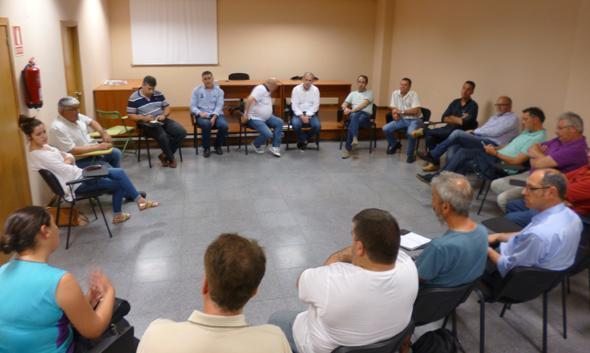 Reunion de alcaldes en Santa Comba polo sector lacteo Reunion de alcaldes en Santa Comba polo sector lacteo