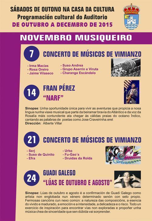 Novembro Musiqueiro Vimianzo 2015