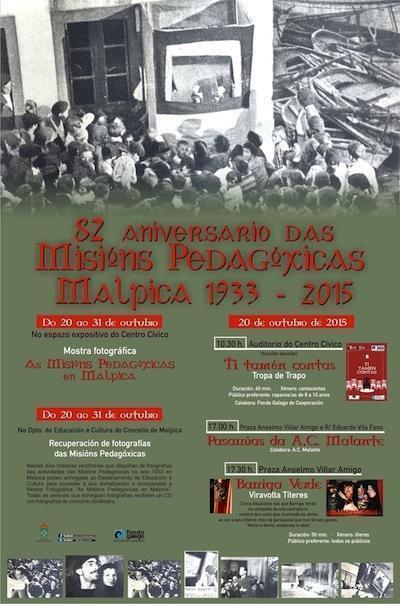 A misions pedagoxicas volven a Malpica