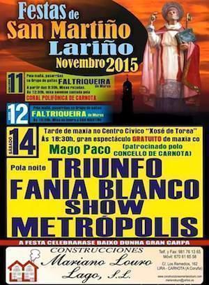 Festas de SAn Martino de Lariño-Carnota-2015