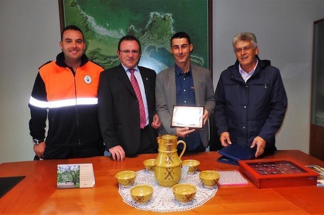 Silfo Camps agradecido polo Concello de Malpica