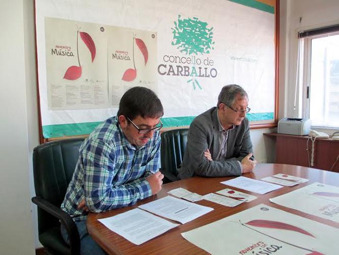 Presentación do programa Novembro con Música de Carballo