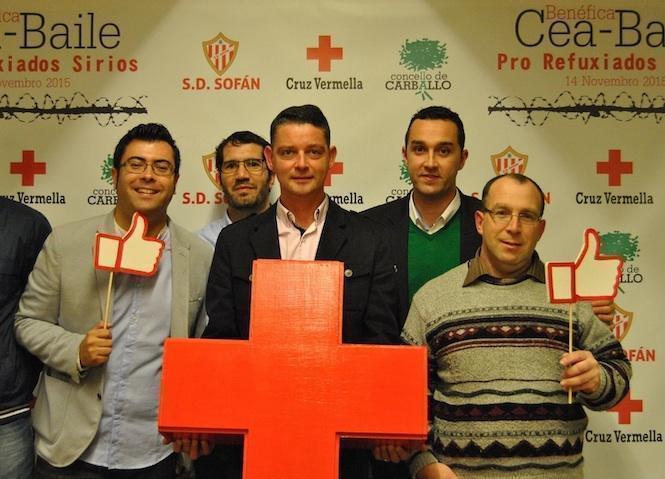 Xentes da SD na Cea Benefica ca Cruz Vermella