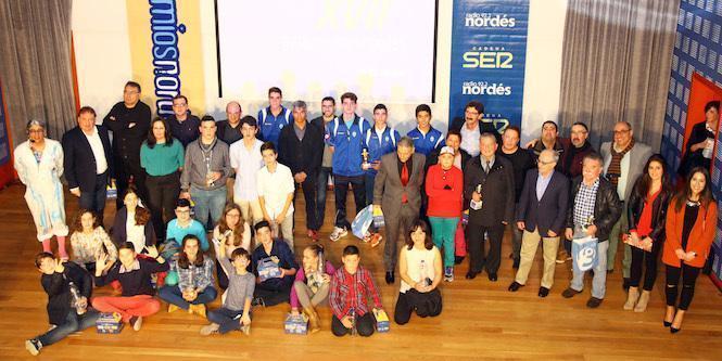 Galardoados dos Premios Nordes 2015