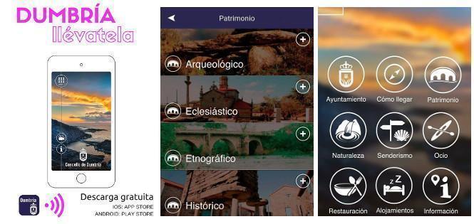 A APP do "Ayuntamiento de Dumbría" xa dispoñible en GooglePaly e na Apple Store