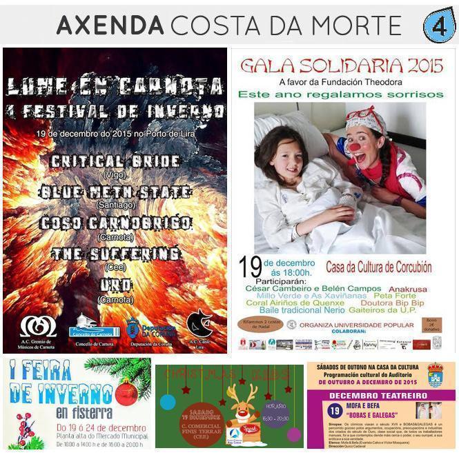 Axenda Costa da Morte previa Nadal 2015