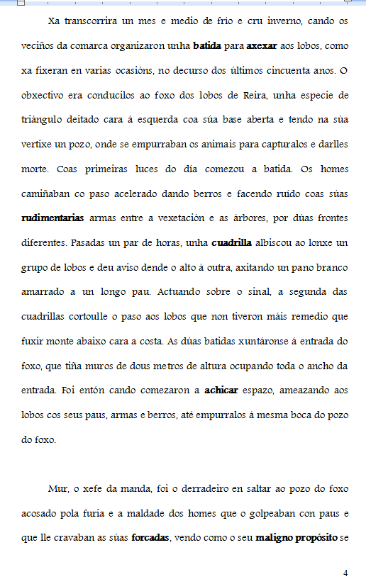 Contos da Costa da Morte-O derradeiro lobo da serra da Pena Forcada 4