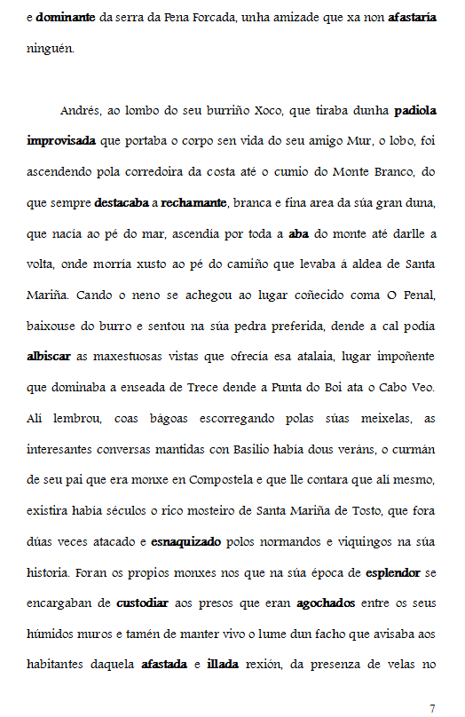 Contos da Costa da Morte-O derradeiro lobo da serra da Pena Forcada 7