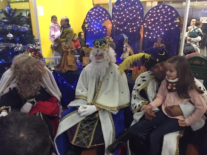 Os Reis Magos no Centro Comercial Finisterrae