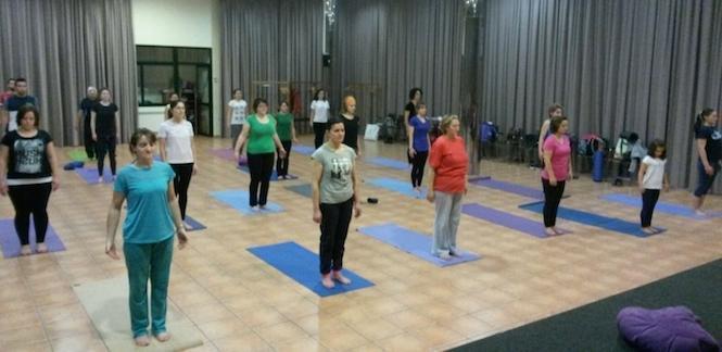 Clase de Ioga en Santa Comba
