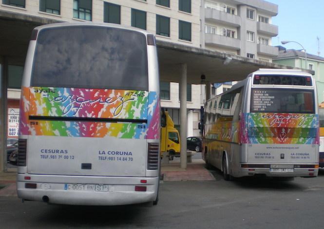 Buses de Vazquez en Cee