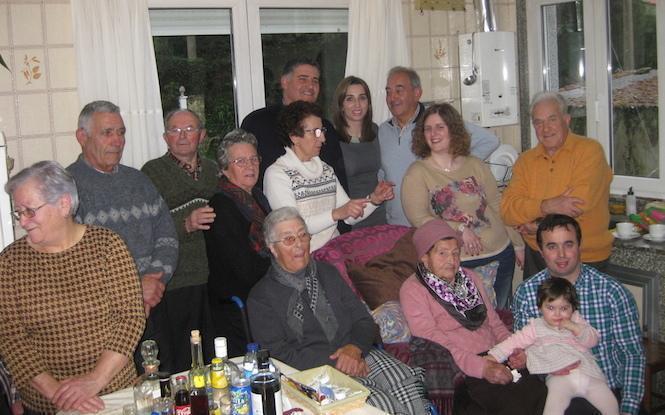 Pepa da Brana cumpriu 100 anos en Santa Comba 2