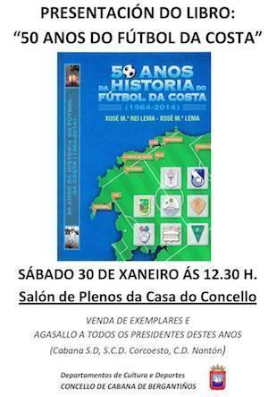 O libro Historia do Futbol da Costa en Cabana